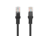 Patchcord Lanberg UTP kat.5e 2m czarny box fluke passed