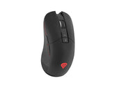 Mysz bezprzewodowa Genesis Zircon 330 optyczna Gaming 3600DPI czarno-czerwona