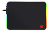 Podkładka Defender Gaming BLACK L LIGHT 350x300x4mm podświetlenie LED RGB