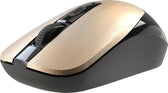 Mysz bezprzewodowa Defender WAVE MM-995 optyczna bezklikowa silent 1600dpi złota