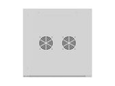 Szafa instalacyjna Rack Lanberg wisząca 19" 9U 600x600 szara drzwi perforowane (flat pack)