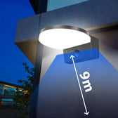 Lampa LED z czujnikiem Maclean MCE344 B, czujnik ruchu PIR, kolor czarny, 15W, IP65, 1560lm, barwa neutralna biała (4000K)