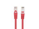 Patchcord Lanberg UTP kat.6 5m LSZH CU fluke passed czerwony