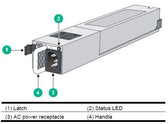Moduł zasilający HPE A58x0AF 650W AC (JC680A)
