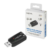 Karta dźwiękowa USB Logilink UA0053 zewnętrzna