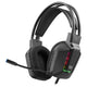 Słuchawki z mikrofonem Defender GOTHIC RGB USB czarne + GRA