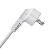 Kostka zasilająca Qoltec przedłużacz 6w1 z podświetlanym włącznikiem | 3x AC | 2x USB | 1x USB-C PD 20W | Biała | Kabel 2m