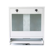 Szafa wisząca Techly na komputer przemysłowy i monitor 22" LED/LCD biała