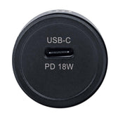 Ładowarka samochodowa Manhattan Power Delivery USB-C, 18W