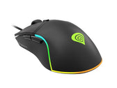 Mysz przewodowa Genesis Krypton 220 optyczna Gaming 6400DPI czarna