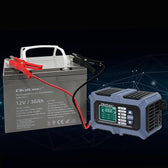 Ładowarka mikroprocesorowa Qoltec z testerem baterii i funkcją naprawy 12V 6A LCD