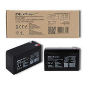 Akumulator AGM Qoltec 12V | 9Ah
