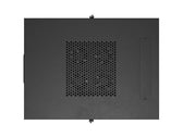 Szafa instalacyjna Rack Lanberg stojąca 19" 32U 600x800 czarna drzwi perforowane LCD (flat pack)