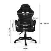Fotel gamingowy Huzaro Force 4.4 Carbon