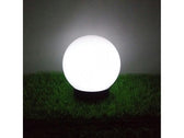 Lampa solarna GreenBlue GB121 wolnostojaca ogrodowa - kula 15x15x48cm, bialy LED