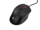 Mysz przewodowa Natec PIGEON 2 optyczna 4000dpi USB programowalna czarna