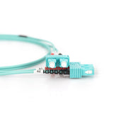 Kabel krosowy (patchcord) DIGITUS światłowodowy SC/SC, dplx, MM 50/125, OM3, LSOH, 3m, turkusowy
