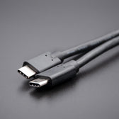 Kabel USB Qoltec 3.1 typ C męski | USB 3.1 typ C męski | 3m | Czarny