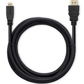 Kabel Qoltec HDMI v1.4 | Micro HDMI | High speed | 4K | 30Hz | GOLD | 3m