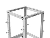 Stojak Open Rack 19" Lanberg 15U 600x600 regulowany szary