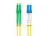 Patchcord światłowodowy Lanberg SM LC/APC-LC/UPC DUPLEX 3.0MM LSZH G657A1 1m żółty