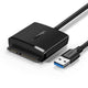 Mostek dysku Ugreen HDD SSD 2,5'' / 3,5'' SATA III 3.0 - USB 3.2 SuperSpeed USB 5 Gbps