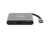 Hub USB Natec Fowler Multi Port mini USB-C PD, USB 3.0, HDMI 4K