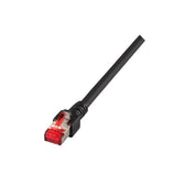 Patchcord 100% miedź EFB Cat.6 LSZH S/FTP, 5m, czarny