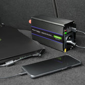 Przetwornica napięcia Qoltec Monolith 600 MS Wave | 12V na 230V | 300/600W | USB