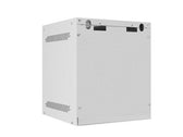 Szafa instalacyjna Rack wisząca 10" 6U 280x310mm szara Lanberg (flat pack) drzwi metalowe