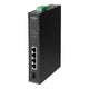 Switch niezarządzalny Edimax IGS-1105P 4x10/100/1000 PoE+ 1xSFP przemysłowy DIN Rail
