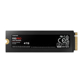 Dysk SSD Samsung 990 PRO Heatsink 4TB M.2 2280 PCIe 4.0 x4 NVMe (7450/6900 MB/s)