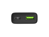 Ładowarka sieciowa, Ładowarka do laptopów Natec Ribera Gan Slim 1x USB-A + 1x USB-C 20W czarna