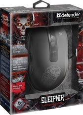 Mysz przewodowa Defender SLEIPNIR GM-927 12800dpi 6P + podkładka Gaming + GRA