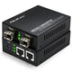 Switch niezarządzalny Qoltec Dwukierunkowy Media Konwerter 2x RJ45 2x SFP | 1000Mb/s | 5V