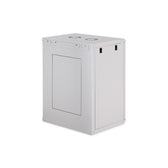 Szafa sieciowa wisząca jednosekcyjna DIGITUS Dynamic 19" 16U, 600x450, drzwi szyba, szary, niezmontowana, 60kg