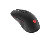 Mysz bezprzewodowa Genesis Zircon 330 optyczna Gaming 3600DPI czarno-czerwona