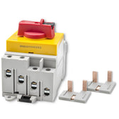 Rozłącznik izolacyjny Qoltec DC z funkcją blokady | wyłącznik główny | 1200V | 32A | 8kV | 4P