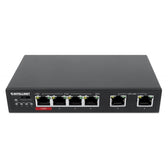 Switch niezarządzalny Intellinet 6x 10/100 Mbps w tym 3x PoE i 1x High-Power PoE Desktop