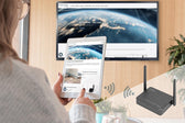 Przedłużacz/Extender DIGITUS HDMI system pracy zespołowej, bezprzewodowy 50m 4K 60Hz 5GHz (zestaw)