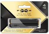 Dysk SSD Silicon Power XS70 4TB M.2 PCIe Gen4x4 NVMe (7300/6800 MB/s) 3D TLC