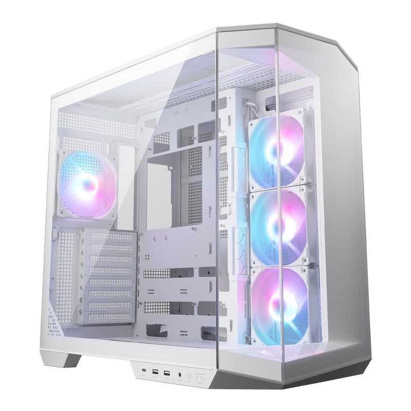 Obudowa MSI MAG PANO 100R PZ WHITE ATX Midi z oknem, bez zasilacza