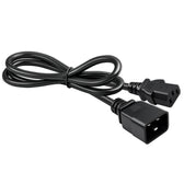 Kabel zasilający Qoltec IEC C20/C13 | 3x1.5mm2 | 1.2m