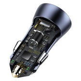 Ładowarka samochodowa Baseus CCJD-0G 40W z gniazdem USB Quick Charge 3.0 + USB-C PD