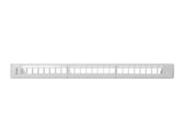 Patch panel pusty Lanberg PPKS-1124-S 24 port 1U 19" z organizerem do modułów keystone szary