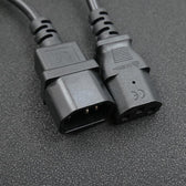 Kabel zasilający Qoltec IEC C14/C19 | 3x1.5mm2 | 2m