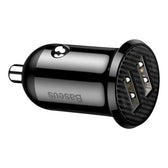 Ładowarka samochodowa Baseus Grain Pro z dwoma gniazdami USB 4.8A