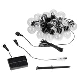 Girlanda ogrodowa solarna LED 2w1 Maclean MCE424, IP44, 3W, 10lm, 3000K, akumulator 2*600 mAh, 5V DC, 7m