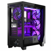 Obudowa Modecom Volcano Perun APEX ARGB MIDI, Czarna