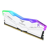 Pamięć DDR5 Team Group T-FORCE DELTA RGB 48GB (2x24GB) 7600MHz CL36 1,4V Biała